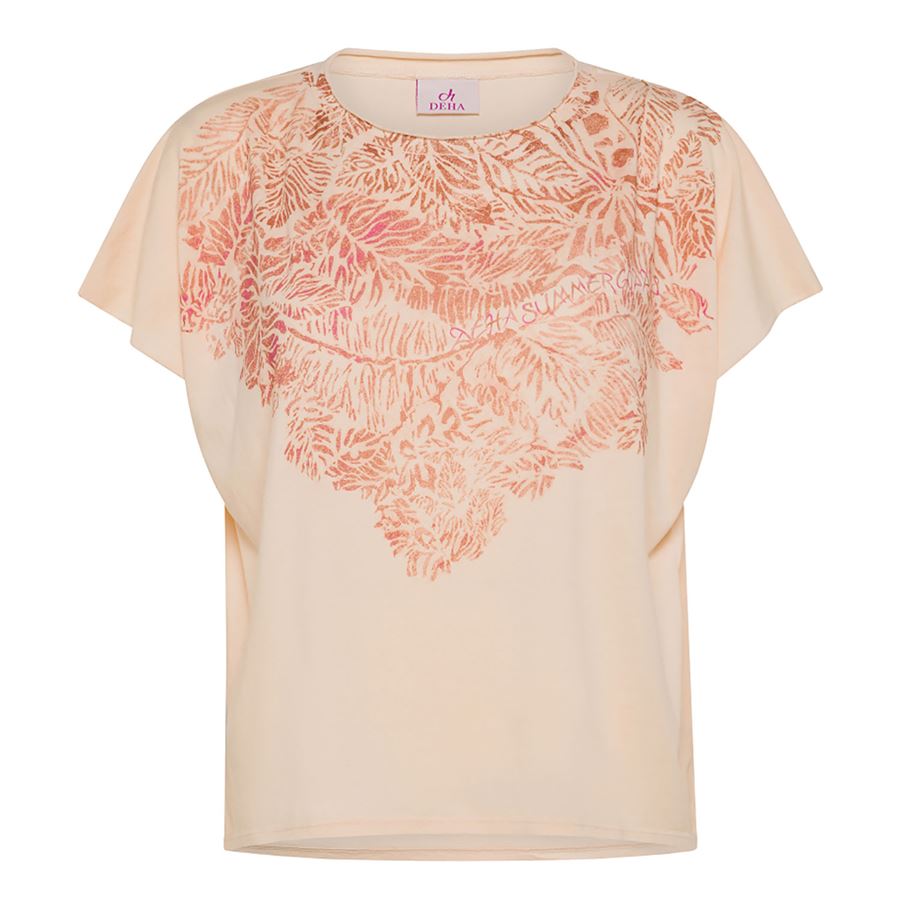 T-shirt smanicata con stampa da donna Deha | D2246137303